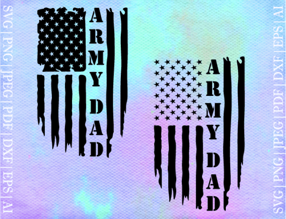 Army Dad Flag SVG: Graphics for Crafts-Driven Branding