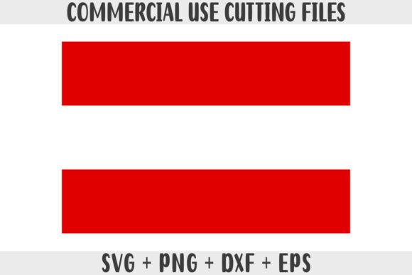Austria Flag SVG for Crafts and Graphics