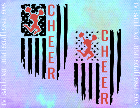 Cheer Flag SVG: Graphics & Crafts Asset Review