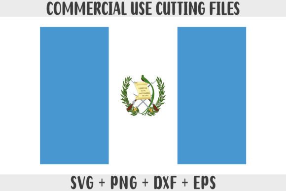 Guatemala Flag SVG Graphics for Crafts