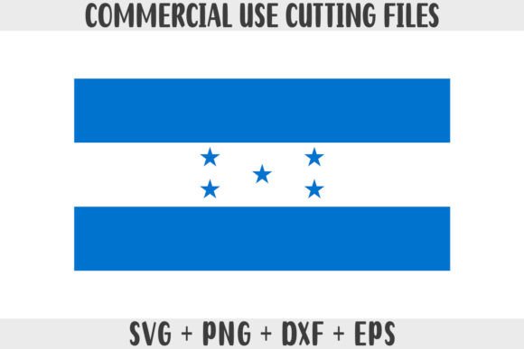 Honduras Flag SVG Graphics for Local Business Branding