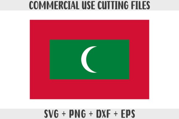 Maldives Flag SVG Original Colors
