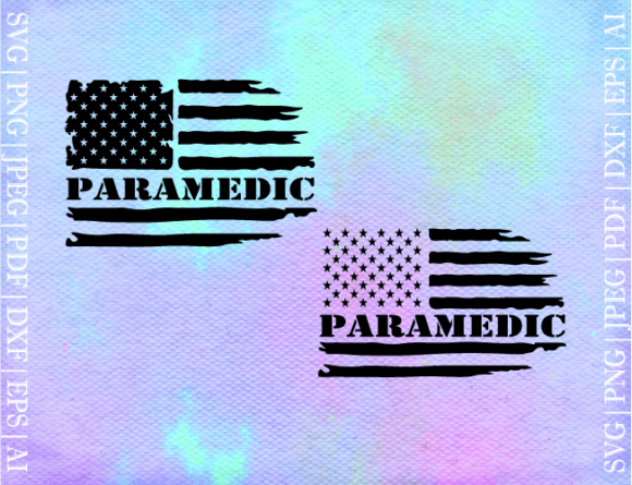 Paramedic Flag SVG: Graphics & Crafts Design Asset Review