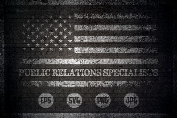 Public Relations Specialists - USA Flag Graphics for Crafts
