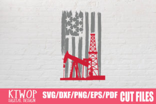 USA Oilfield Flag 2020: Graphics for Crafts & Local Branding